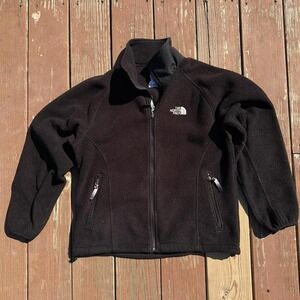 Vintage The North Face Denali Full Zip Fleece Jacket Black